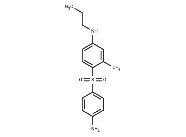 Propyldapsone Chemical Structure