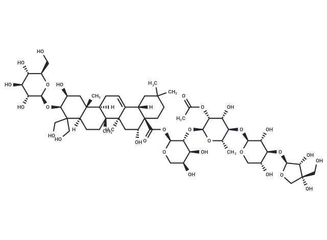 Platycodin A Chemical Structure