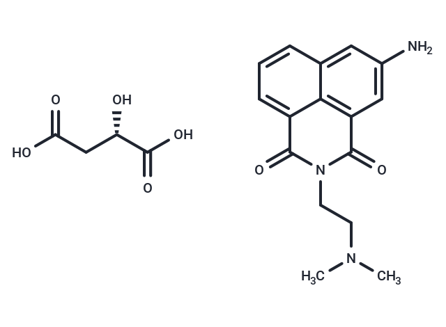 Amonafide L-malate Chemical Structure