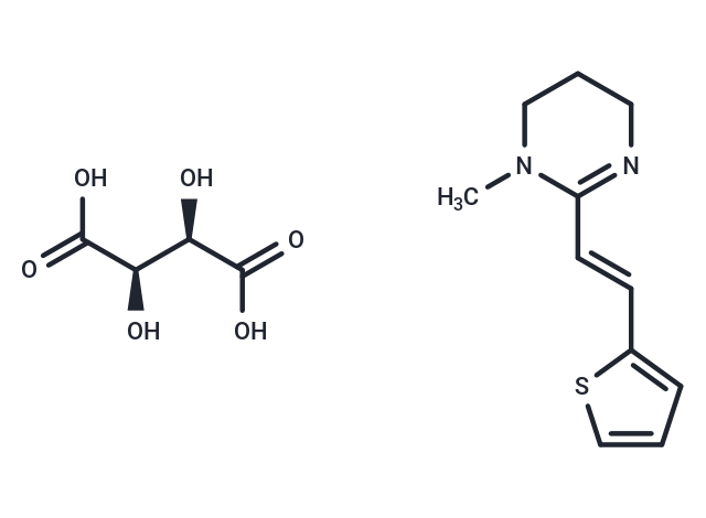 TargetMol Chemical Structure Pyrantel tartrate