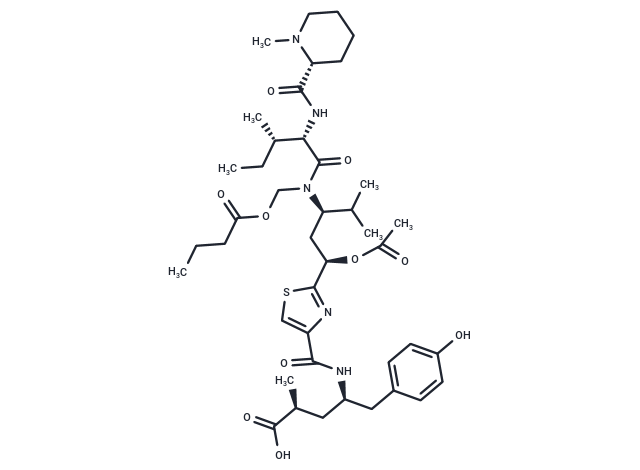 Tubulysin B Chemical Structure