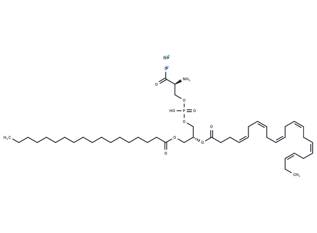 18:0,22:6 PS sodium Chemical Structure