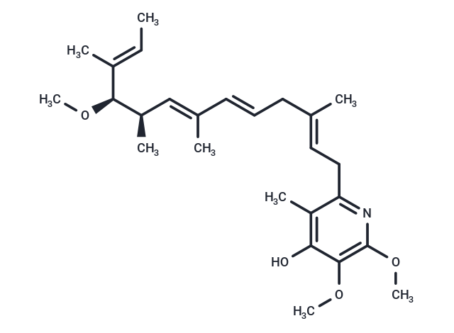 Piericidin B Chemical Structure