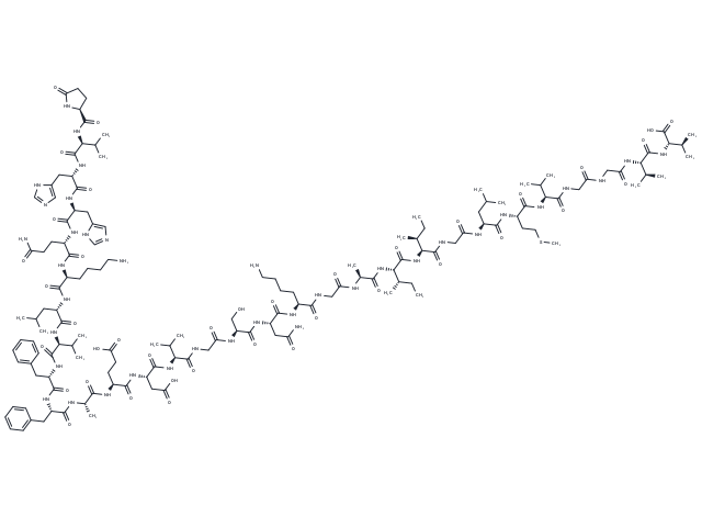 (Pyr11)-Amyloid β-Protein (11-40) Chemical Structure