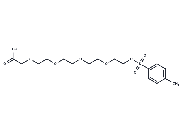 Tos-PEG4-CH2COOH Chemical Structure