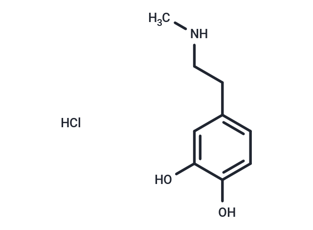 N-Methyldopamine hydrochloride Chemical Structure