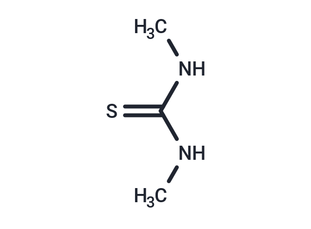 N,N'-Dimethylthiourea Chemical Structure