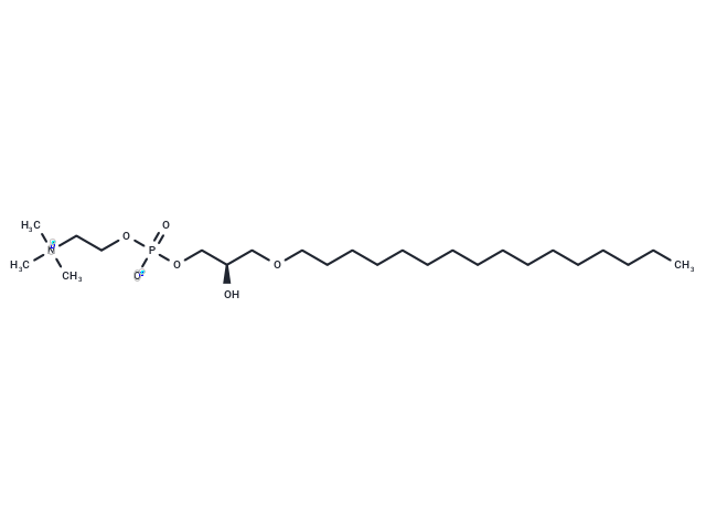 Lyso-PAF C-16 Chemical Structure