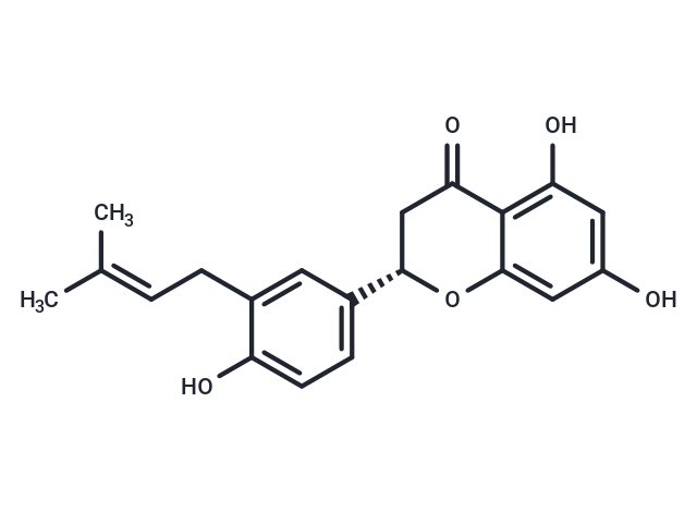 Licoflavanone Chemical Structure