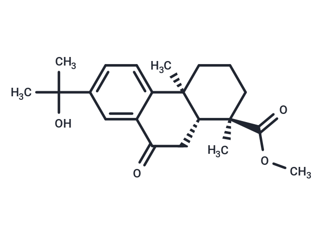 Methyl 15-hydroxy-7-oxodehydroabietate Chemical Structure