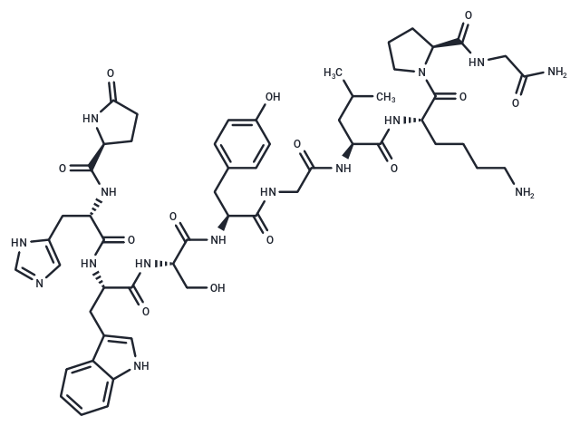 [Lys8] LH-RH Chemical Structure