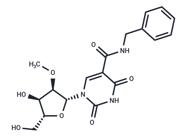 5-Benzylaminocarbony-2’-O-Me-uridine Chemical Structure