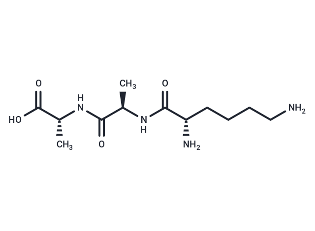 Lysyl-alanyl-alanine Chemical Structure