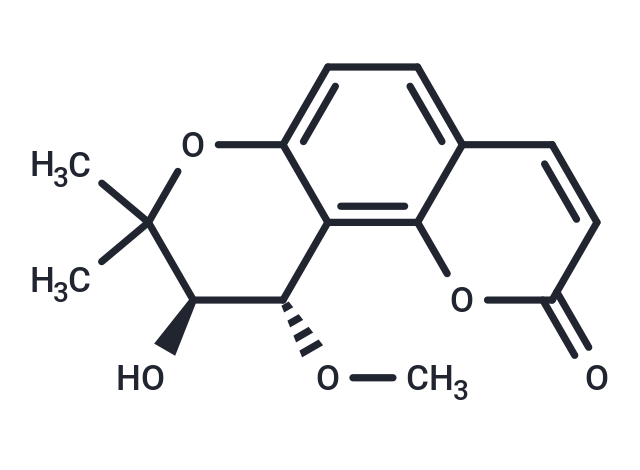 trans-Methylkhellactone Chemical Structure