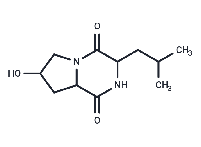 Cyclo(Hpro-Leu) Chemical Structure