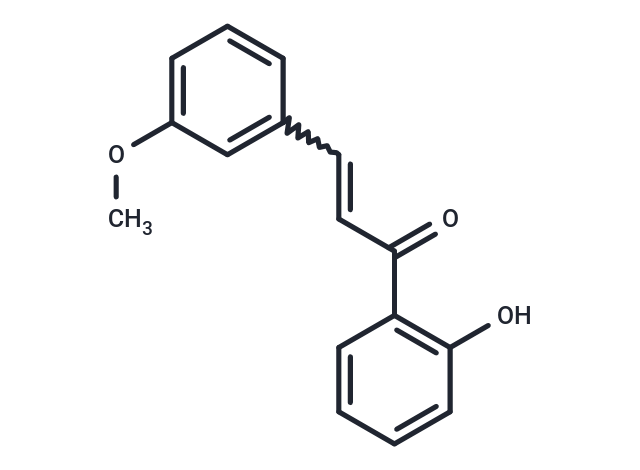 2-Hydroxy-3-methoxy chalcone Chemical Structure