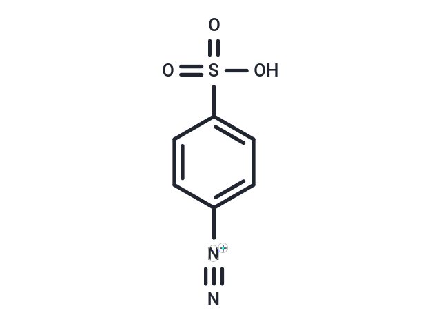 Diazobenzenesulfonic acid Chemical Structure