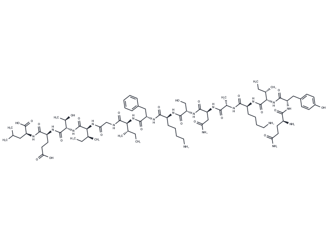 Tetanus Toxin (830–844) Chemical Structure