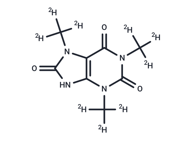 1,3,7-Trimethyluric Acid-d9 Chemical Structure