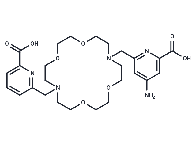 Macropa-NH2 Chemical Structure