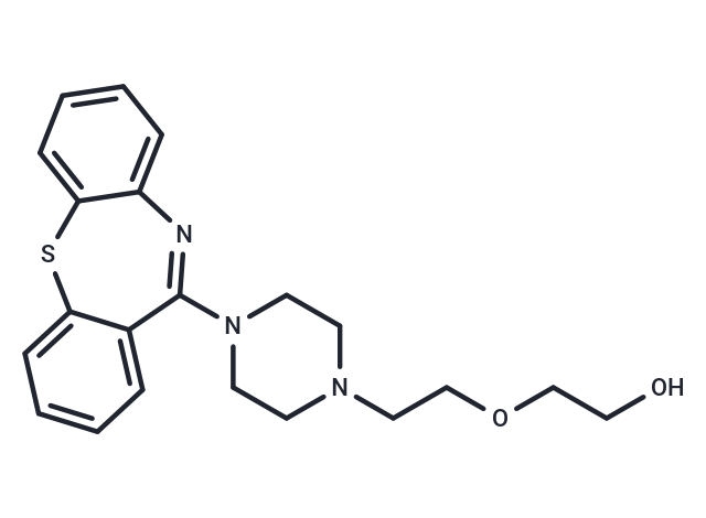 Quetiapine Chemical Structure