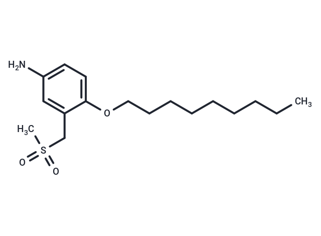 m-Toluidine, alpha-(methylsulfonyl)-4-(nonyloxy)- Chemical Structure
