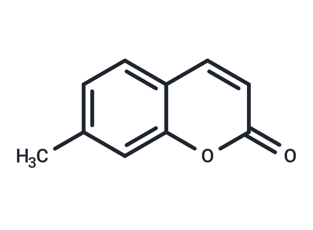 7-Methylcoumarin Chemical Structure