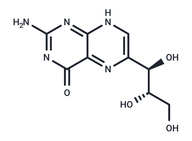Neopterin, L-erythro- Chemical Structure