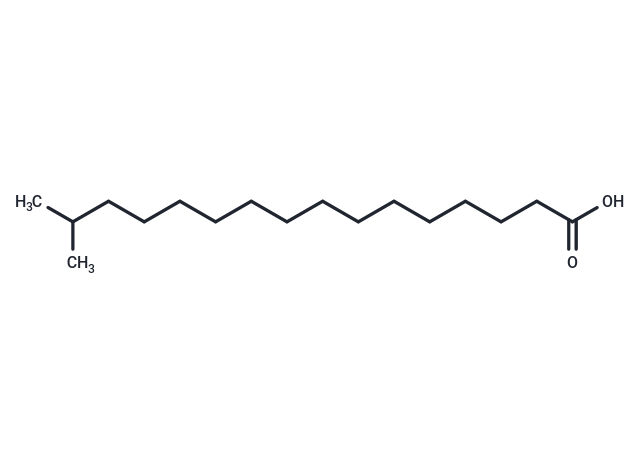TargetMol Chemical Structure 15-Methyl Palmitic Acid