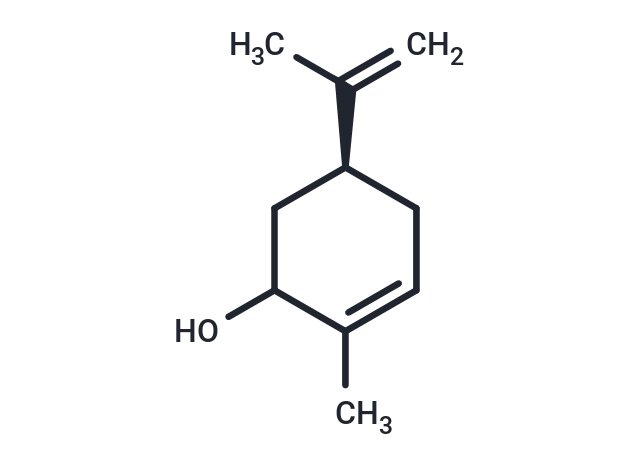 Carveol, (-)- Chemical Structure