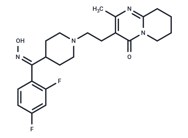 Risperidone E-oxime Chemical Structure
