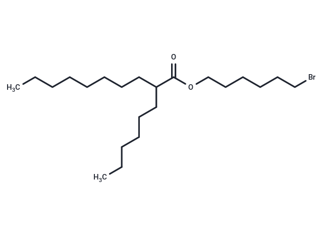 6-Bromohexyl 2-hexyldecanoate Chemical Structure