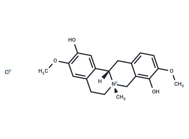 Cyclanoline chloride Chemical Structure