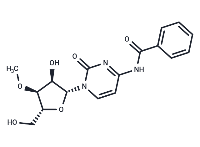 N4-Benzoyl-3’-O-methylcytidine Chemical Structure