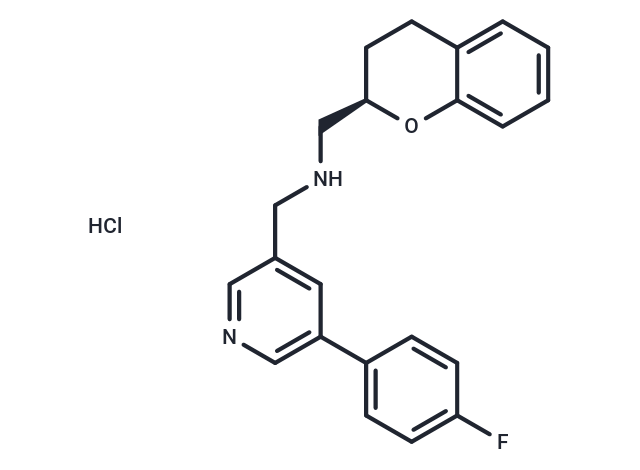 Sarizotan HCl Chemical Structure