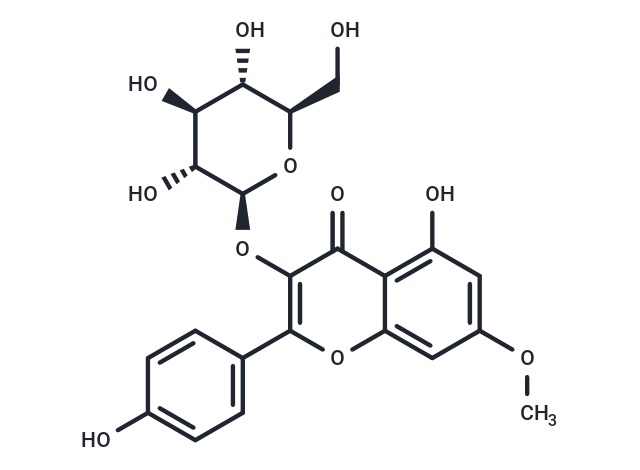 TargetMol Chemical Structure Rhamnocitrin 3-glucoside