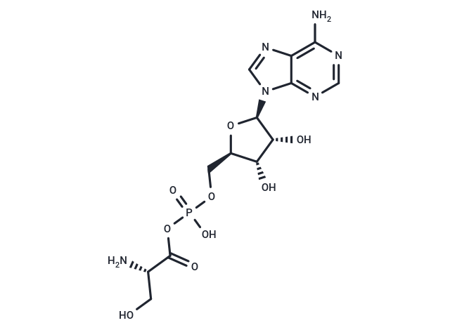 L-Seryl-amp Chemical Structure
