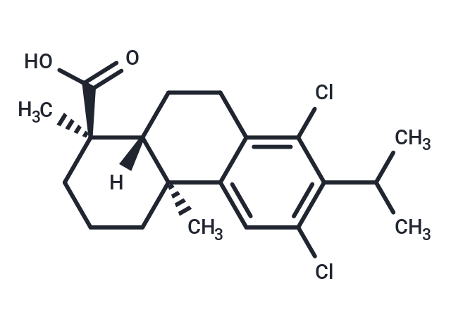 12,14-Dichlorodehydroabietic acid Chemical Structure