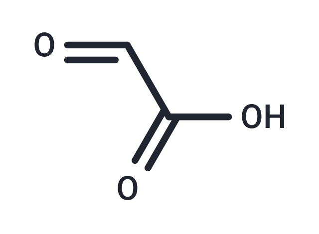 Glyoxalic acid Chemical Structure