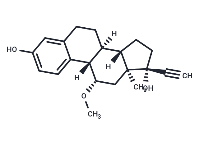 Moxestrol Chemical Structure