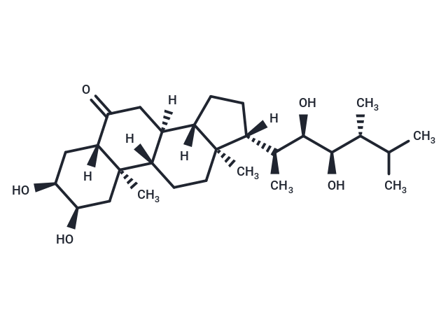 24-Epicastasterone Chemical Structure