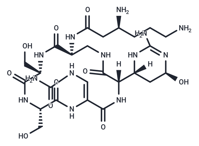 Viomycin Chemical Structure