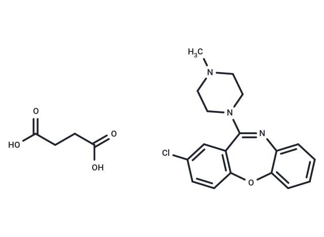 Loxapine succinate Chemical Structure
