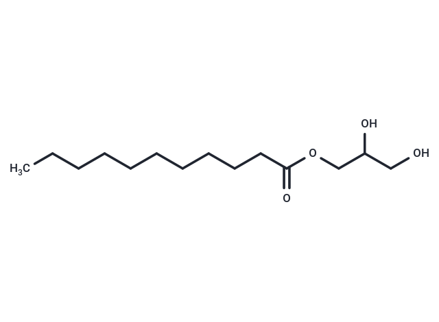 1-Undecanoyl-rac-glycerol Chemical Structure