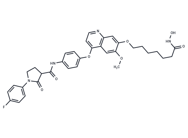 c-Met/HDAC-IN-3 Chemical Structure