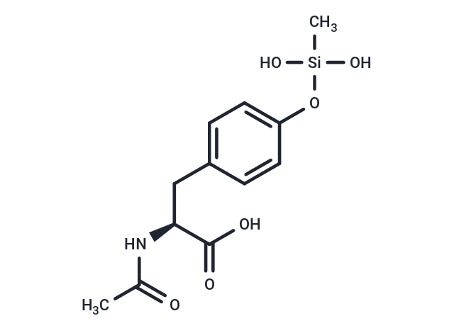 Methylsilanol acetyltyrosine Chemical Structure