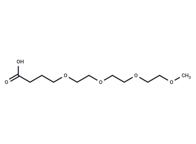 m-PEG4-CH2-acid Chemical Structure