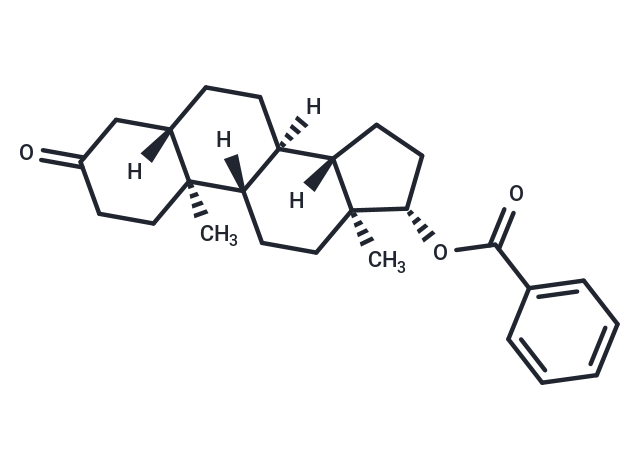 Stanolone benzoate Chemical Structure
