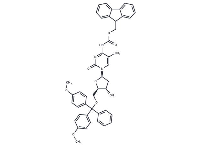 2'-Deoxy-5'-O-DMT-N4-Fmoc-5-methylcytidine Chemical Structure