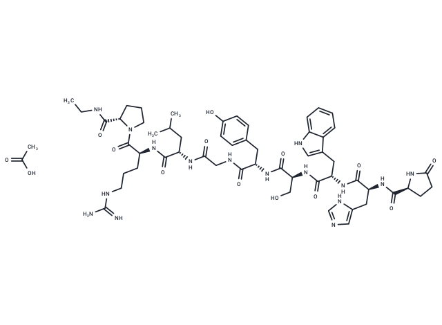 Fertirelin acetate Chemical Structure